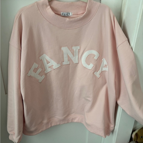 Fancy D boutique mockneck in pastel pink size M/L - Picture 1 of 3